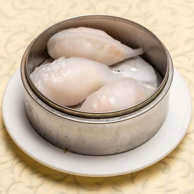 鮮蝦蟹肉餃 [Shrimp & Crab Dumplings] Lunch.