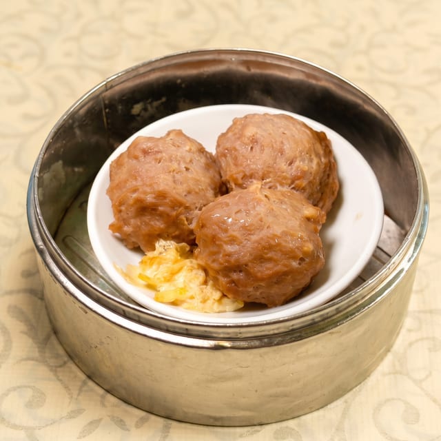 山竹牛肉球 L - [Steamed Beef Meatballs].