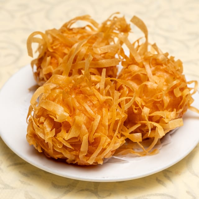 脆皮炸蝦 [Fried Prawns].