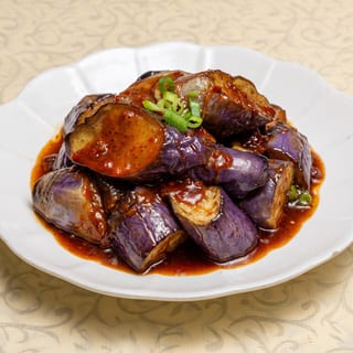 魚香釀茄子 [Spicy Eggplant Stuffed with Pork & Shrimp] Lunch
