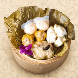 珍珠糯米雞 L - [Sweet Rice with Meat Wrapped in Lotus Leaf]